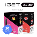 IGET Legend King Disposable Vape Device Lush Ice